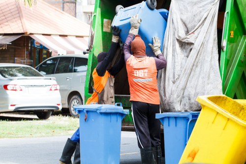 Satisfied homeowner after successful clearance