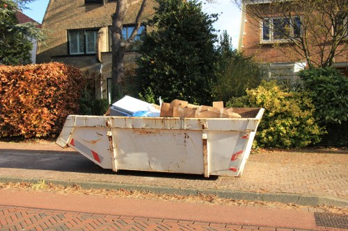 Satisfied homeowner after loft clearance in Uxbridge