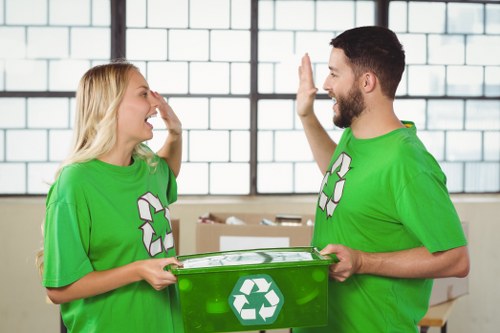 Eco-friendly disposal methods during office clearance